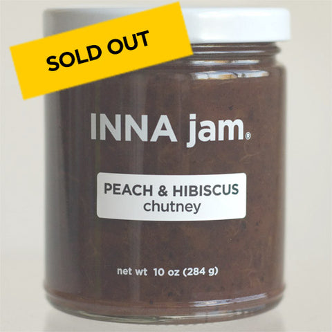 PEACH & HIBISCUS chutney